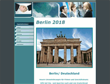 Tablet Screenshot of berlin-marathon.net
